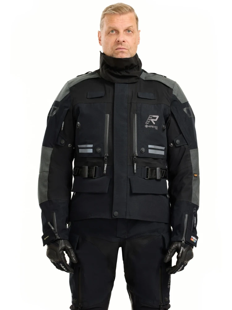 Kurtka motocyklowa tekstylna Rukka TitanTrail-R czarna