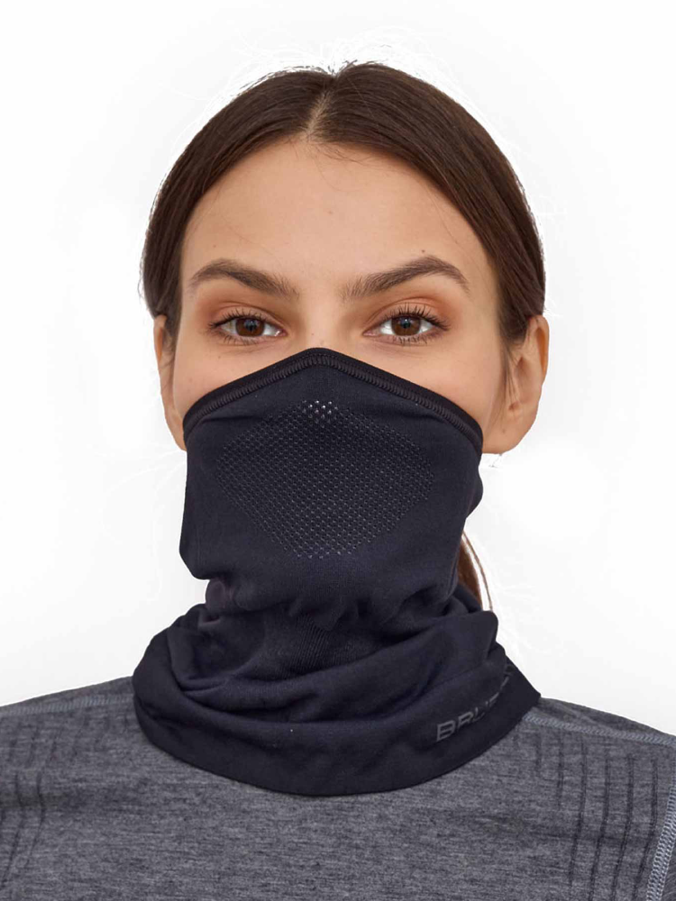 Półkominiarka termoaktywna Brubeck unisex czarna