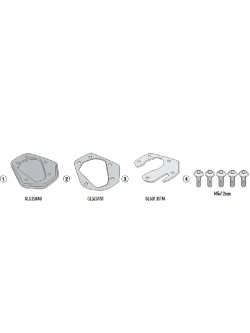 Poszerzenie stopki GIVI do Benelli TRK502 X (20-)