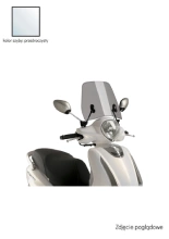 Szyba do skutera PUIG Traffic Yamaha D'elight (21-) przeźroczysty