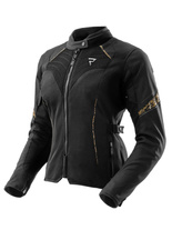 Kurtka motocyklowa damska tekstylna Rebelhorn Jax czarno-złota