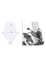 Szyba do skutera GIVI Kymco X-Town 125/ 300 City (20-25) przezroczysta [mocowanie w zestawie]