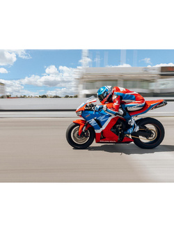 Kask integralny Shoei X-SPR PRO Escalate TC-4 czerwono-zielony