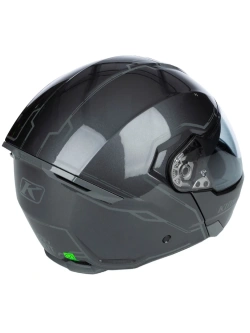 Kask szczękowy Klim GT1 Expedition Gloss czarno-szary