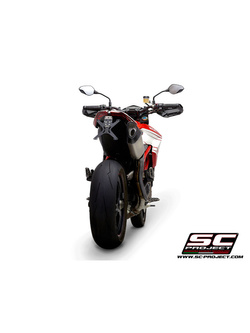 Tłumik SC-Project SC1-R Titanium / Carbon- Ducati Hypermotard 939 / SP [16-18]