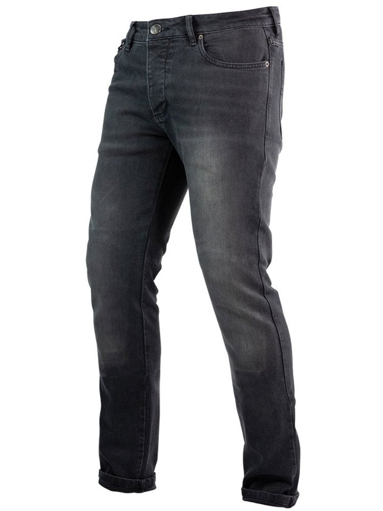 Spodnie motocyklowe jeansowe John Doe Pioneer Mono czarne