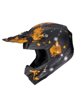 Kask enduro Scorpion SMX-10 Vibe czarno-pomarańczowy matowy