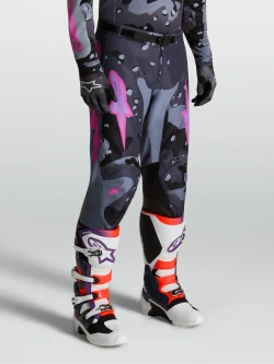 Spodnie cross Alpinestars MX Racer Lone szaro-fioletowe
