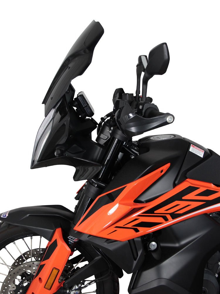 Szyba motocyklowa MRA Touring "TN" KTM Adventure 390/ 790 R/ 890 R (18-22) czarna