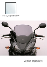 Szyba motocyklowa MRA Oryginalny kształt "OM" Triumph Sprint ST 1050/ SE/Sport (06-15) przeźroczysta