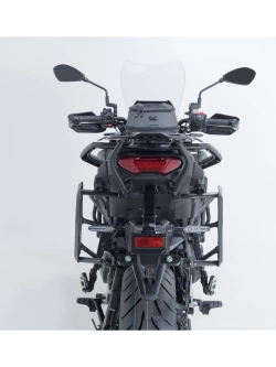 Zestaw: kufry boczne TRAX ADV + stelaże PRO SW-Motech Yamaha Tracer 9/ GT/ GT+ (24-) czarne [poj.: 2 x 45 L]