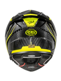 Kask integralny Premier Devil Carbon STY czarno-żółty