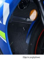 Osłona chłodnicy R&G aluminiowa do Suzuki GSX 250 R (17-) szara