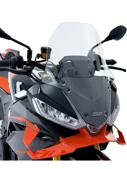 Szyba motocyklowa WRS Touring Aprilia Tuono V4 1100 (25-) przezroczysta