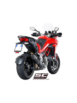 Tłumik SC-Project Oval Carbon / Titanium / Black Stainless Steel - Ducati Multistrada / S [15-17]