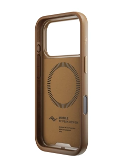 Etui Peak Design Mobile Everyday Clarino Loop iPhone 17 Pro Max brązowe