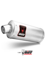 Tłumik motocyklowy Slip-On (Dakar) MIVV do Honda CRF1100L Africa Twin (20-) srebrny