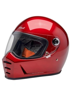 Kask integralny Biltwell Lane Splitter Solid czerwony