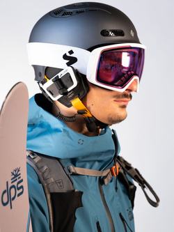 Interkom turystyczny Cardo Packtalk Outdoor do aktywności na świeżym powietrzu biały (1 zestaw)