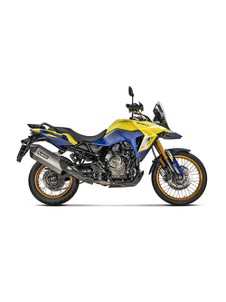 Tłumik motocyklowy Slip-On Line [Titanium + Carbon] Akrapovič Suzuki V-Strom 800 (24-)/ DE (23-)