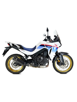 Tłumik motocyklowy IXRACE Desert Honda Transalp 750 (23-24) czarny, z homologacją