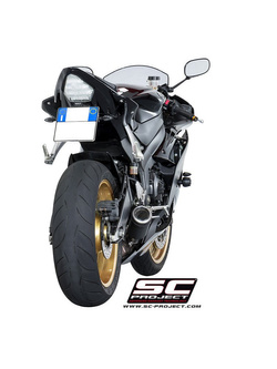 Tłumik SC-Project CR-T Carbon (Slip-on, Niska pozycja) - Yamaha YZF R6 [06-16]