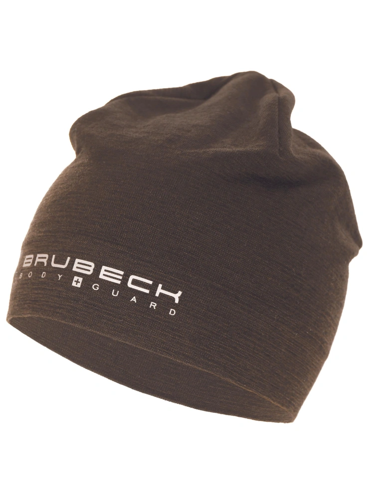 Czapka termoaktywna dwuwarstwowa Brubeck Ranger Wool khaki