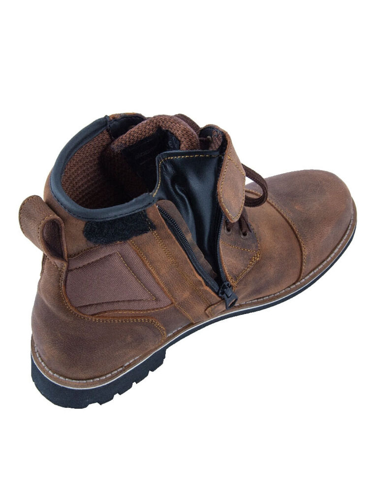 Buty motocyklowe Modeka Wolter brązowe