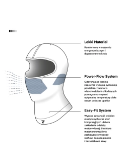 Kominiarka motocyklowa Rebelhorn Freeze II