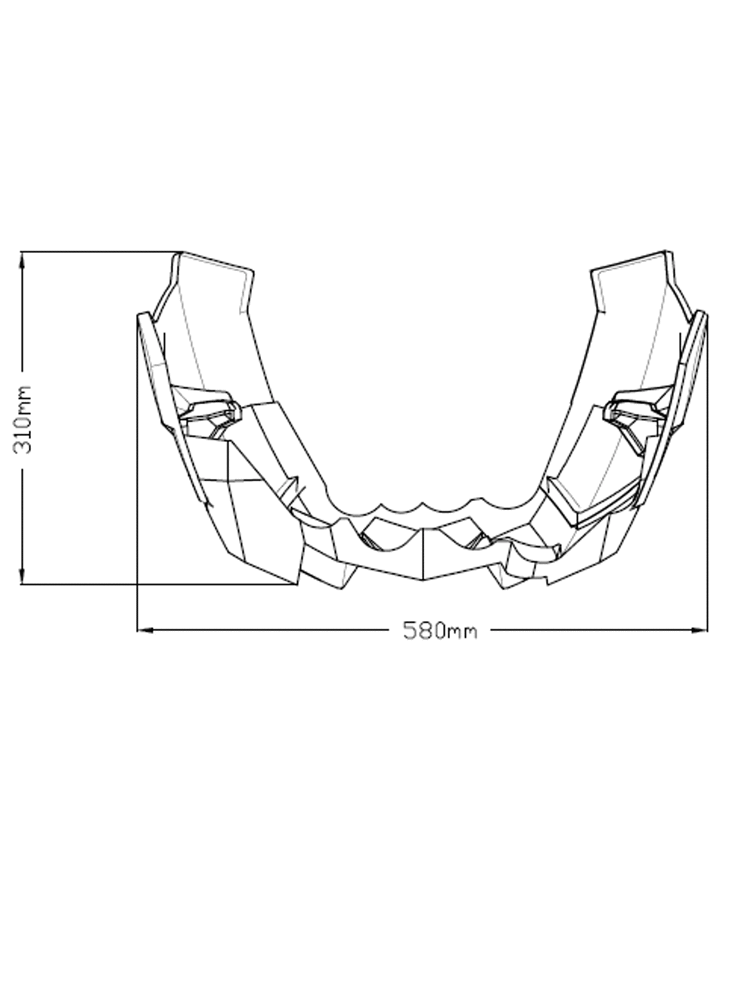 Spoiler silnika PUIG do Honda CB1000R Neo Sports Cafe (18-20) karbonowy