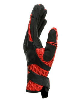 Tekstylne rękawice motocyklowe Dainese Air-Maze Unisex czarno-czerwone