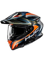 Kask integralny HJC RPHA 60 Quid szaro-czerwony