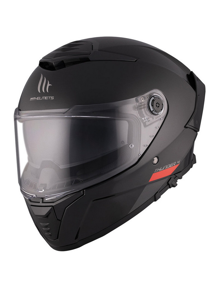 Kask integralny MT Thunder 4 SV Solid czarny połysk