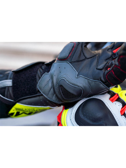 Rękawice motocyklowe Shima ST-3 fluo