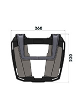 Stelaż pod kufer centralny Hepco&Becker EasyRack BMW F 800 GS Adventure (13-18)