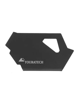 Osłona klapy wydechu Touratech BMW R1250GS/ R1250GS Adventure/ R1200GS (LC) / R1200GS Adventure (LC) czarna