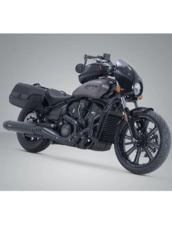 Zestaw: sakwy boczne Legend Gear LH1/ LH1 + stelaż LH1/ LH1 Sw-Motech Indian Scout (wybrane modele) [pojemność: 39 l]