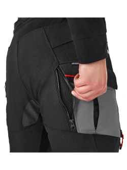 Spodnie motocyklowe tekstylne Shima Tracker czarno-jasnoszare