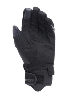 Rękawice motocyklowe tekstylne Dainese Tempest 2 D-Dry® Short czarne
