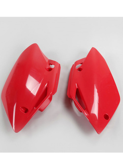 Osłony boczne tylne UFO do Hondy CRF 150R (07-) czerwone