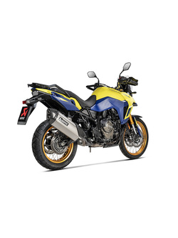 Tłumik motocyklowy Slip-On Line [Titanium + Carbon] Akrapovič Suzuki V-Strom 800 (24-)/ DE (23-)