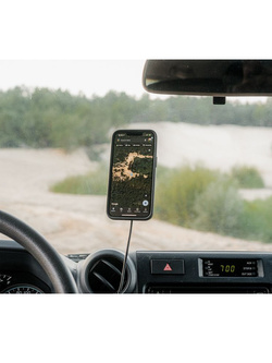 Zestaw do samochodu: etui na telefon iPhone 15 Plus + mocowanie Quad Lock