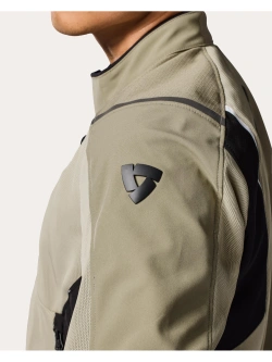 Kurtka motocyklowa tekstylna REV’IT! Airwave 4 brązowo-czarna