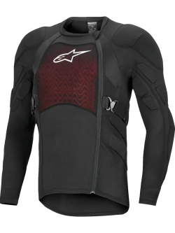 Koszulka z ochraniaczami Alpinestars Bionic Plasma LT czarna