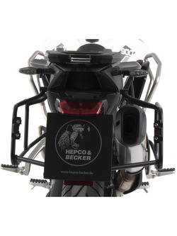 Stelaż kufrów bocznych Hepco&Becker Triumph Tiger 850 Sport (21-24) montowany na stałe, czarny