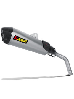 Tłumik motocyklowy Akrapovič Slip-On Line Triumph Tiger 800 XC/ XR/ XRx/ XCx/ XRT/ XCA (11-16) [tytan]