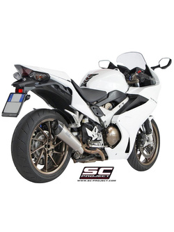 Tłumik stożkowy Slip-on SC-Project do Honda VFR 800 F [14-17]