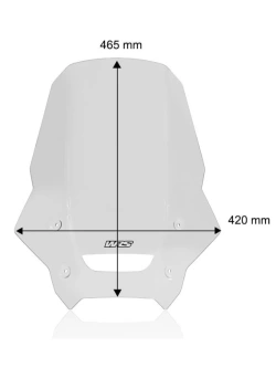 Szyba motocyklowa WRS Caponord Honda NX 400/ 500 (24) przezroczysta