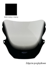 Szyba motocyklowa MRA oryginalny kształt "O" Honda CBR 600 F (95-98) czarna