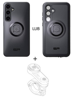 Zestaw na motocykl: etui na telefon Samsung Galaxy S24+ + mocowanie SP Connect